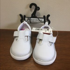 Little girls white shoes